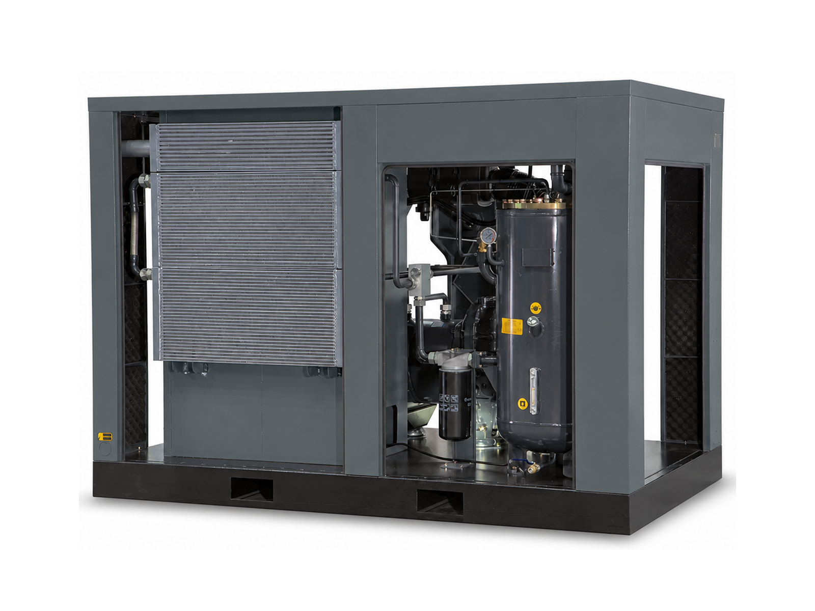 Two stage screw air compressor — GD 3